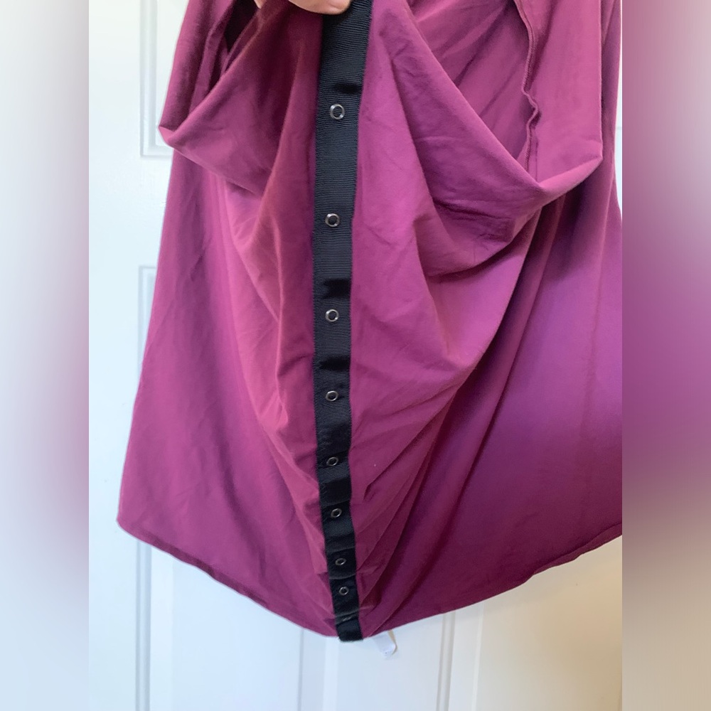 Lululemon Customizable Snap Button Scarf In Purple 🌴 - Picture 3 of 6